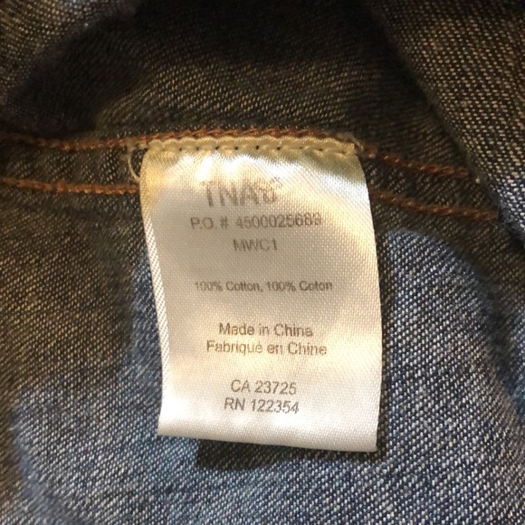 TNA Denim Button Up Shirt. - Picture 8 of 10